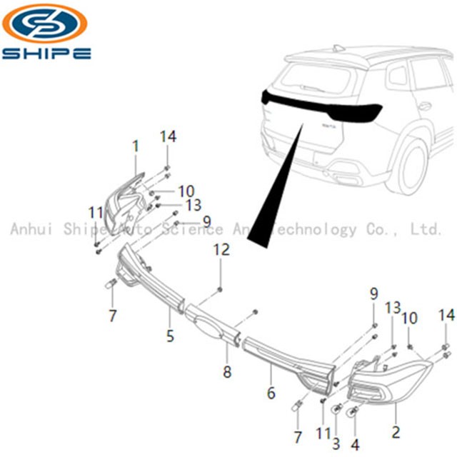 T1A T1D T18 TAGUMINE TAGAlamp FOE CHERY TIGGO8 TIGGO8 PRO