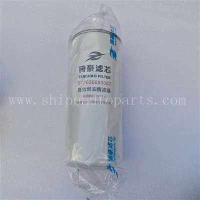 Kütusefilter 612630080087A Weichai WP10 WP12 mootorile Sinotruk Howo Shacman Truck XCMG rataslaaduri varuosad